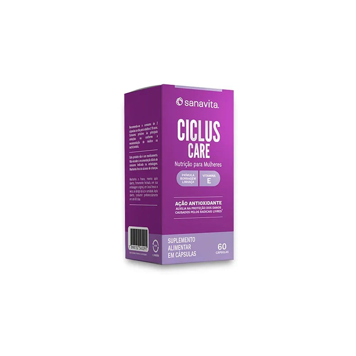Ciclus Care - 60 C�psulas - Sanavita