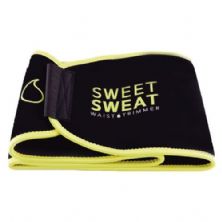 Cinta Abdominal Sweet Sweat Black & Amarelo
