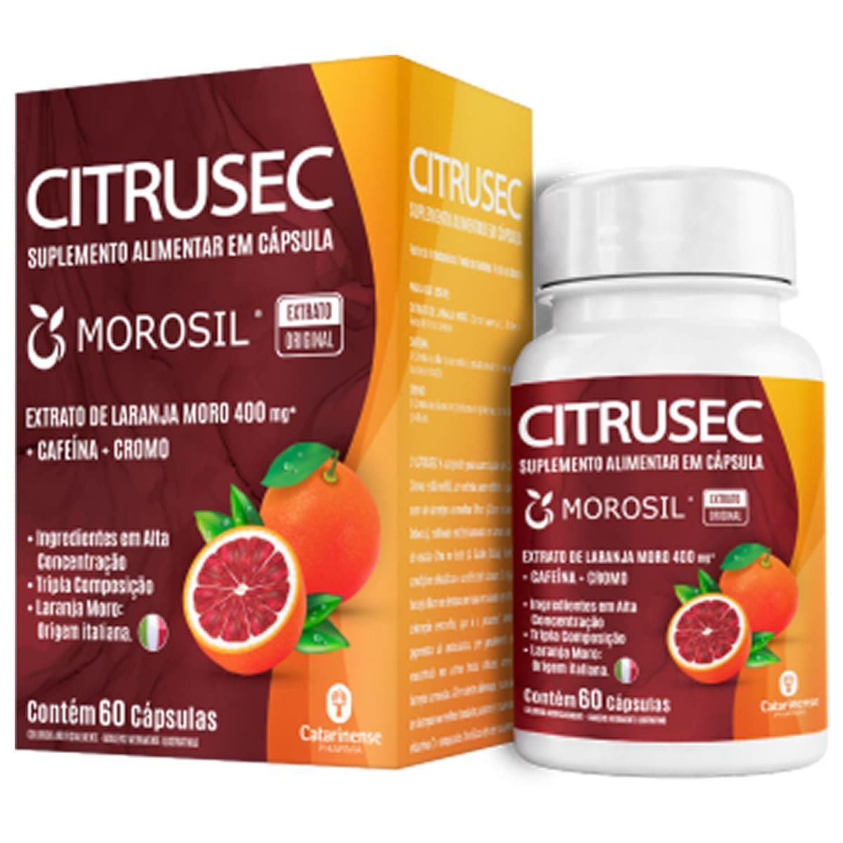 Citrusec - 60 C�psulas - Catarinense Nutri��o