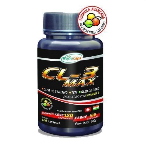 CL-3 Max - 120 C�psulas - NutraCaps