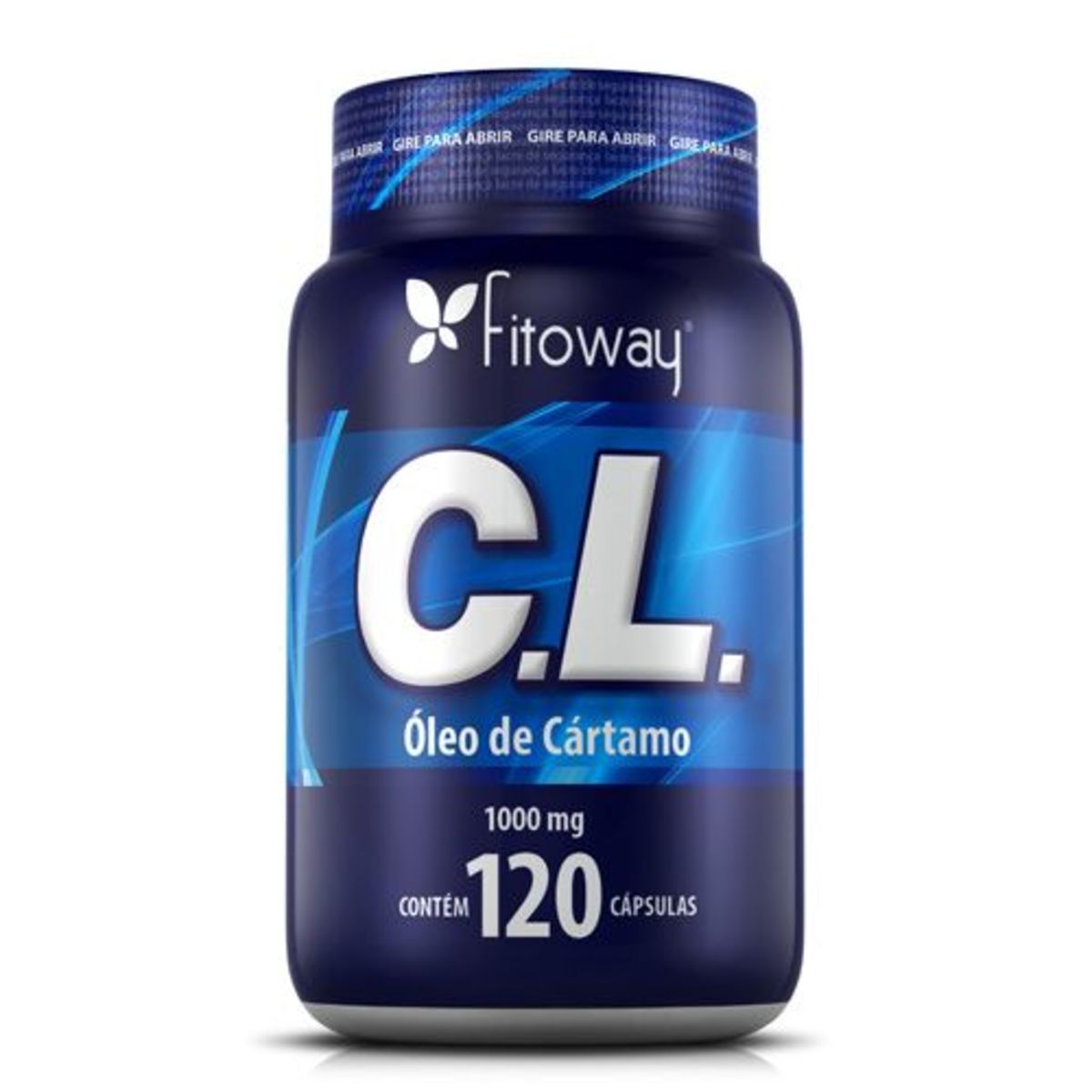 Cl - �leo de Cartamo 1000mg - 120 C�psulas - Fitoway*** Data Venc. 30/09/2023
