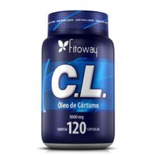 Cl - �leo de Cartamo 1000mg - 120 C�psulas - Fitoway