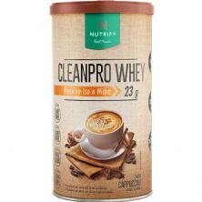 Cleanpro Whey Iso e Hidro - 450g Cappuccino - Nutrify*** Data Venc. 30/08/2022