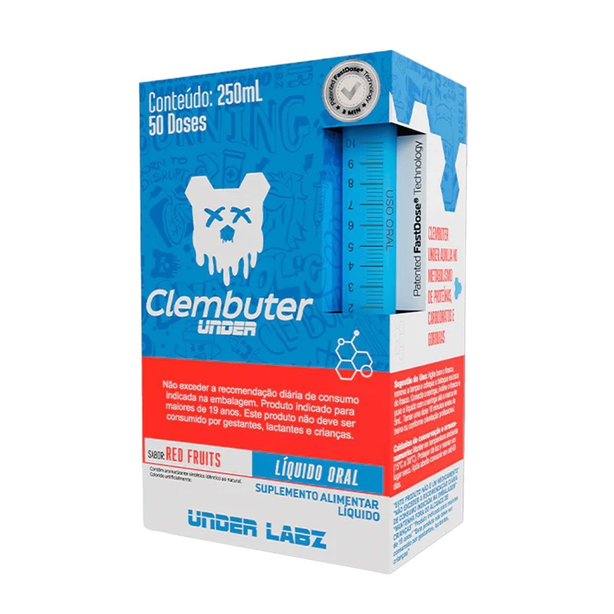 Clembuter Under Termog�nico - 250ml Red Fruits - Under Labz
