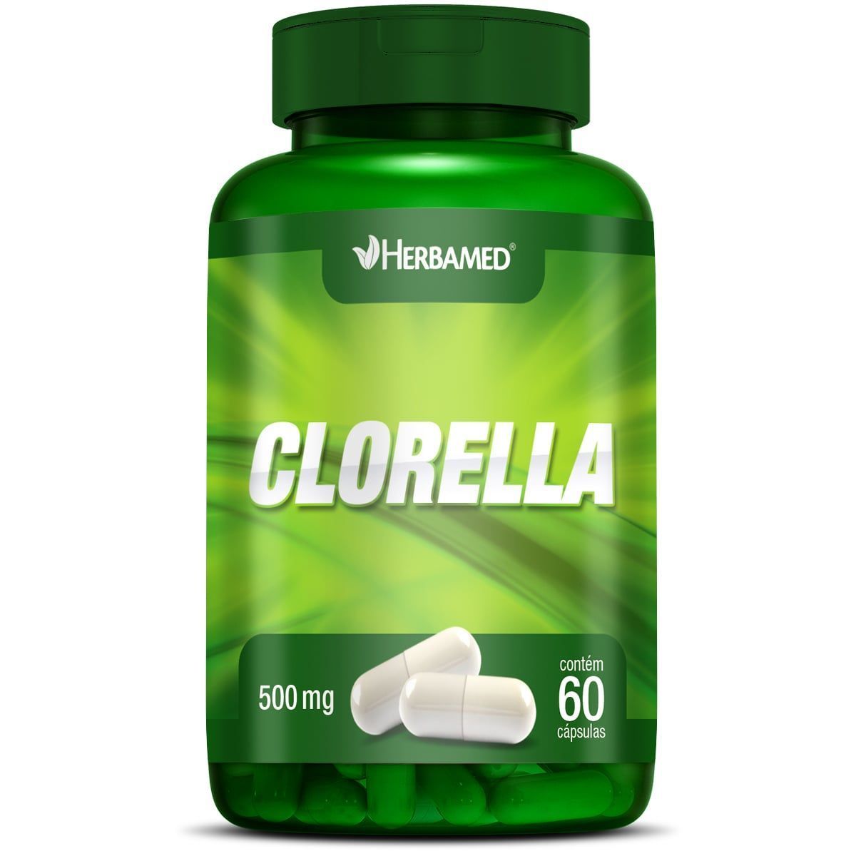 Clorella 500mg 60 C�psulas - Herbamed