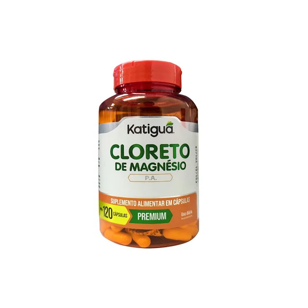 Cloreto de Magn�sio P.A - 120 C�psulas - Katigu�