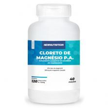 Cloreto de Magn�sio P.A.  - 120 C�psulas - NewNutrition
