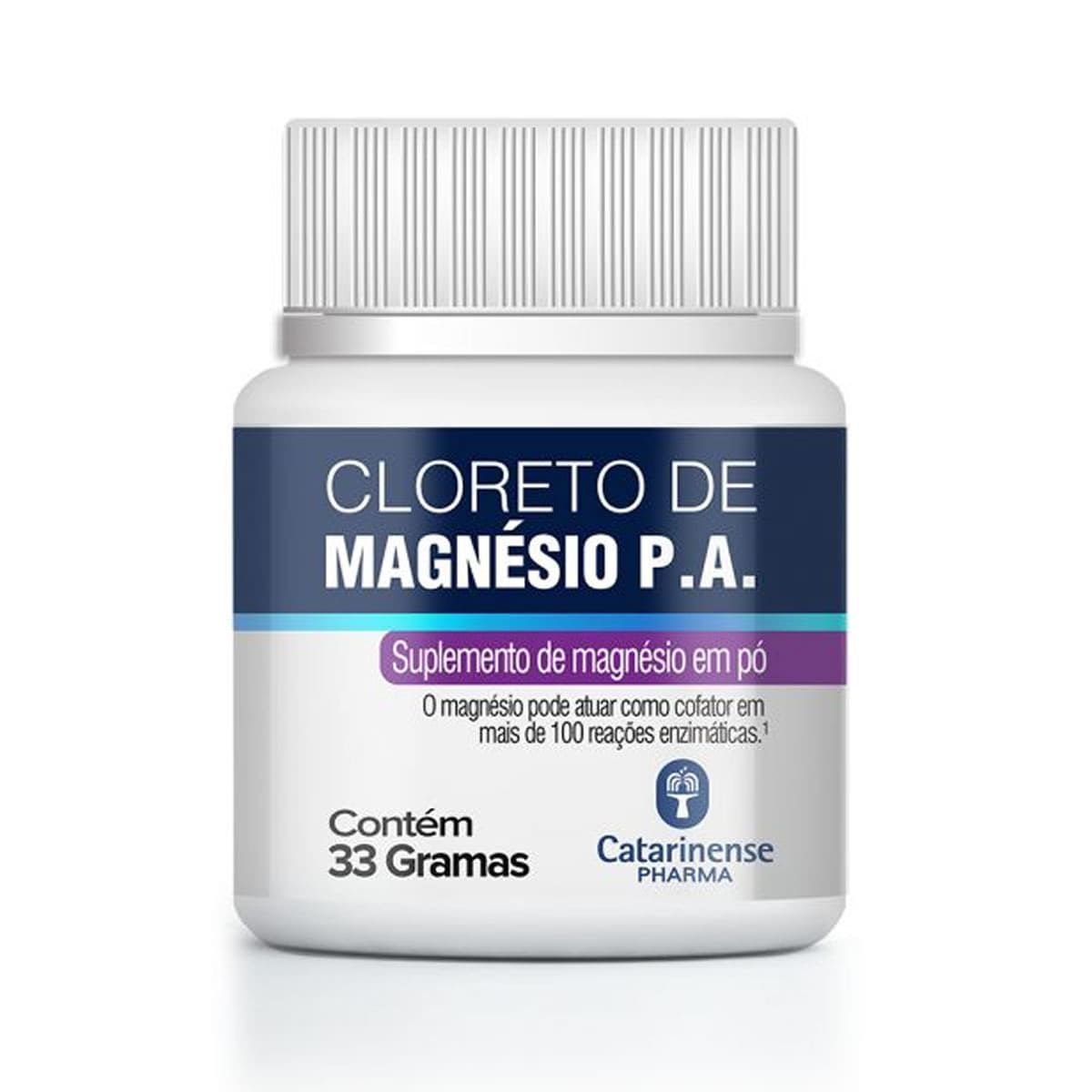 Cloreto de Magn�sio P.A - 33g - Catarinense Nutri��o