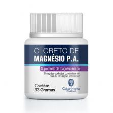 Cloreto de Magn�sio P.A - 33g - Catarinense Nutri��o