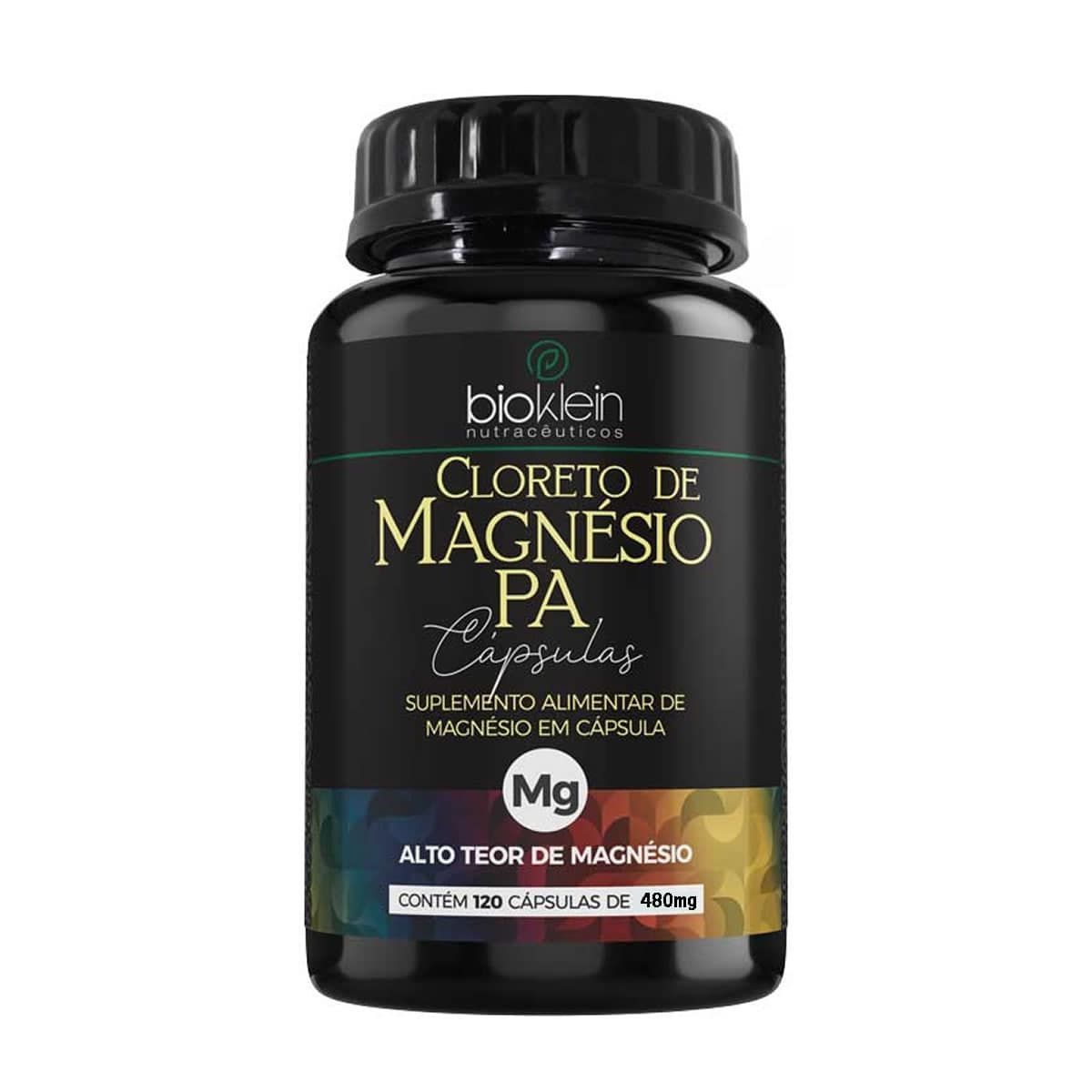 Cloreto de Magn�sio P.A 480mg - 120 C�psulas - Bioklein