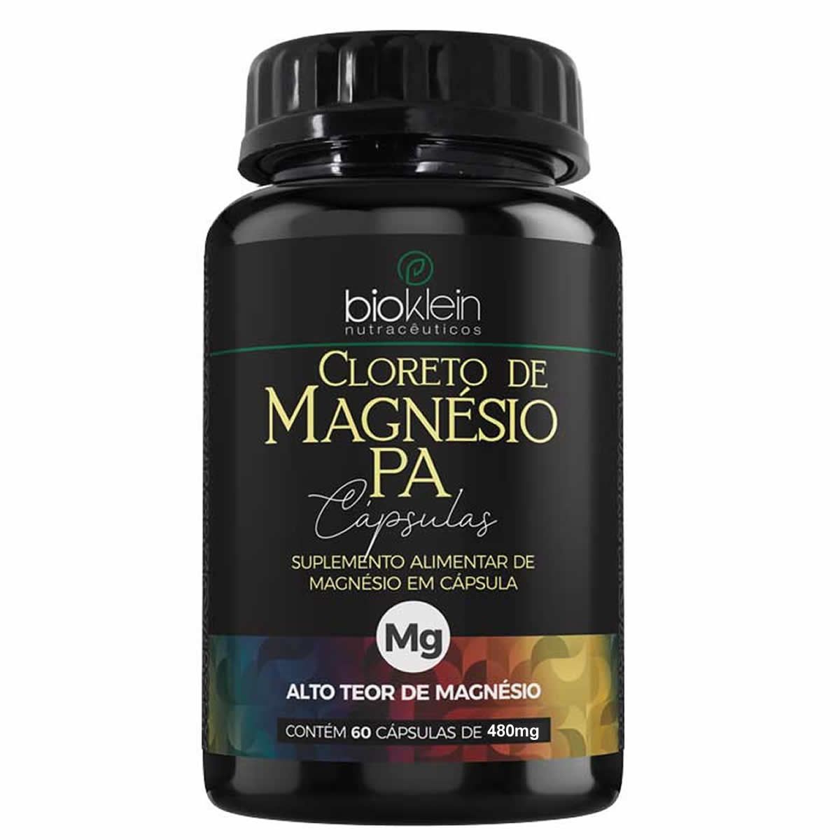 Cloreto de Magn�sio P.A - 60 C�psulas - Bioklein