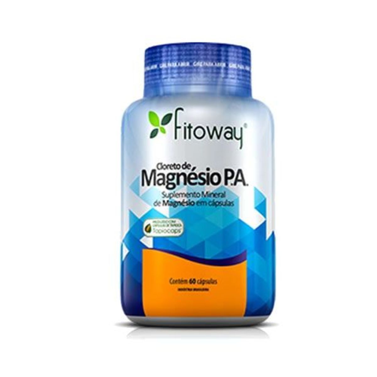 Cloreto de Magn�sio P.A - 60 C�psulas - Fitoway