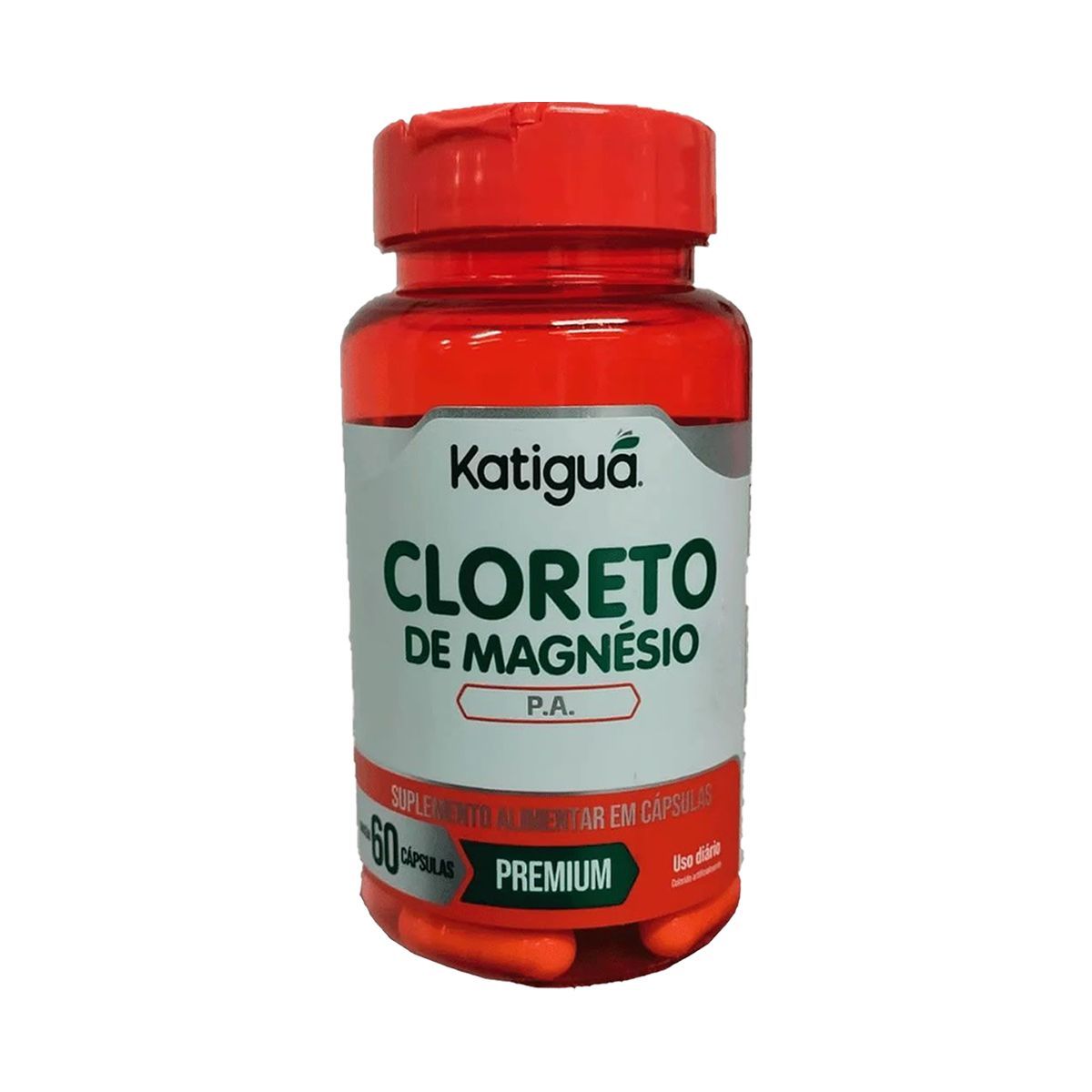 Cloreto de Magn�sio P.A - 60 C�psulas - Katigu�