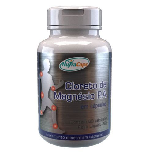 Cloreto de Magn�sio PA - 60 C�psulas - NutraCaps