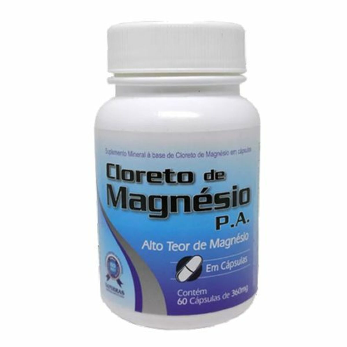 Cloreto de Magn�sio P.A - 60 c�psulas - Power Supplements