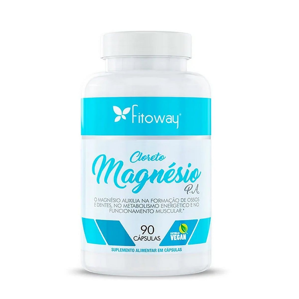 Cloreto de Magn�sio PA - 90 C�psulas - Fitoway*** Data Venc. 30/5/23