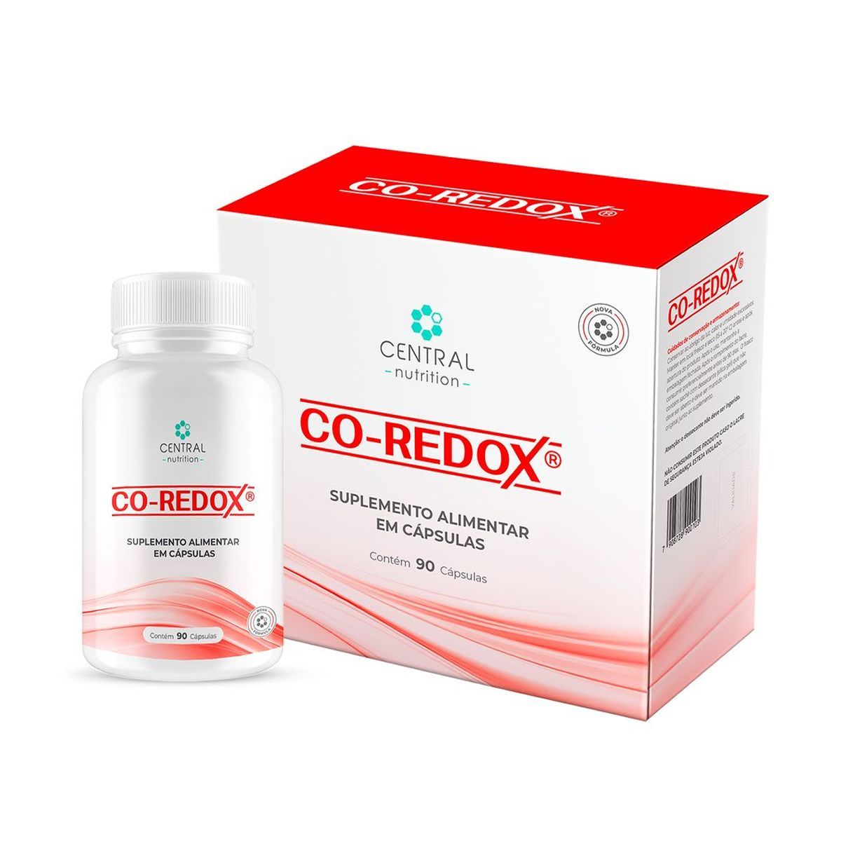 Co-Redox - 90 C�psulas - Centreal Nutrition