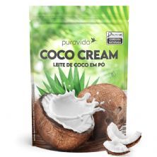 Coco Cream Leite de Coco em P� - 1000g Natural - Puravida