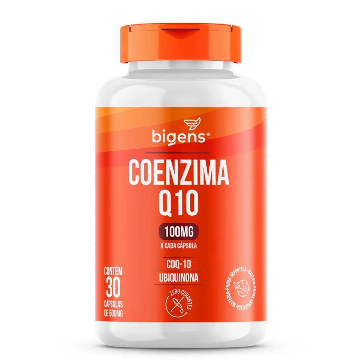 Coenzima Q10 100mg - 30 C�psulas - Bigens