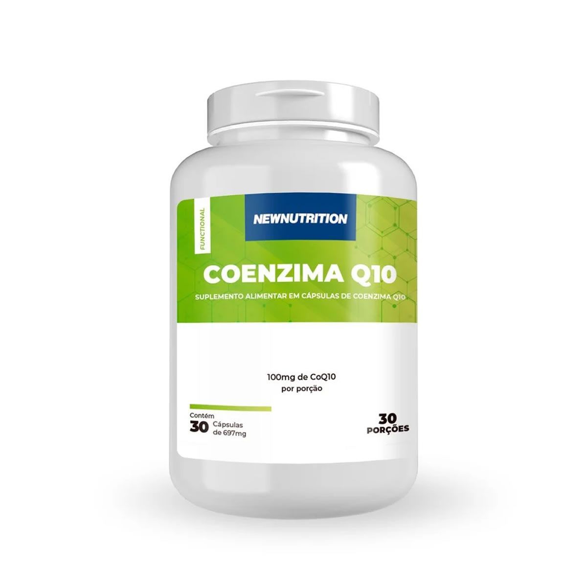 Coenzima Q10 100mg - 30 C�psulas - NewNutrition*** Data Venc. 30/8/23