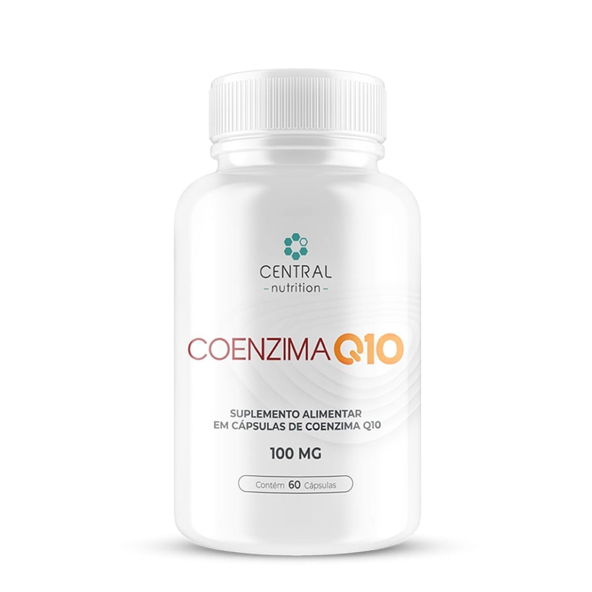 Coenzima Q10 100mg - 60 C�psulas - Central Nutrition