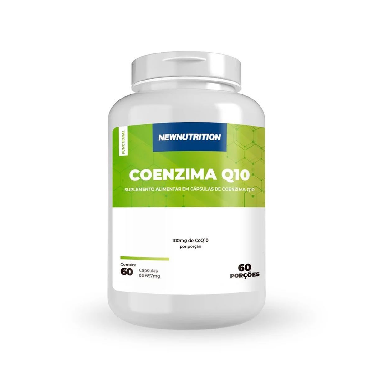Coenzima Q10 100mg - 60 C�psulas - NewNutrition*** Data Venc. 30/01/2027