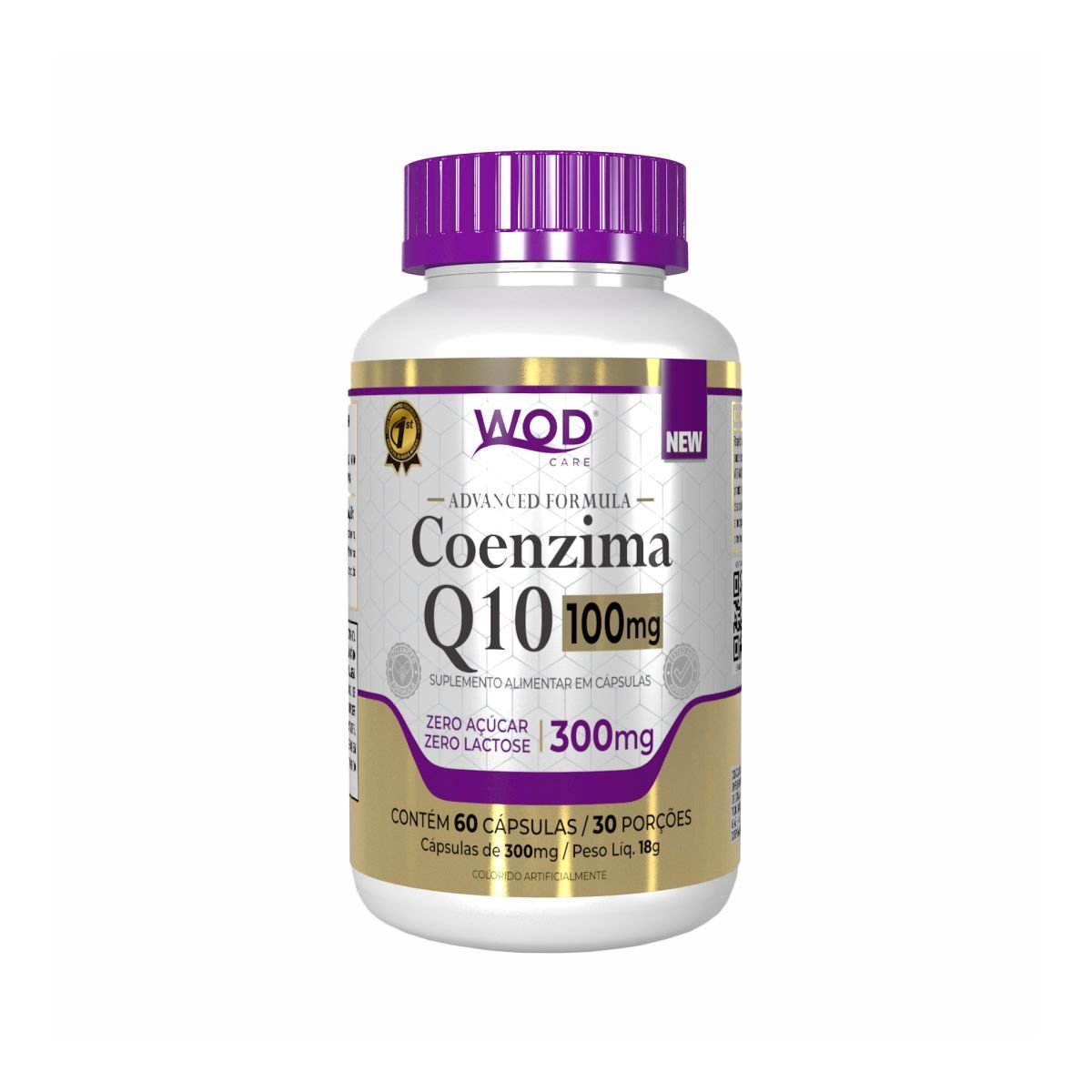 Coenzima Q10 - 100mg 60 C�psulas - Wod Nutrition