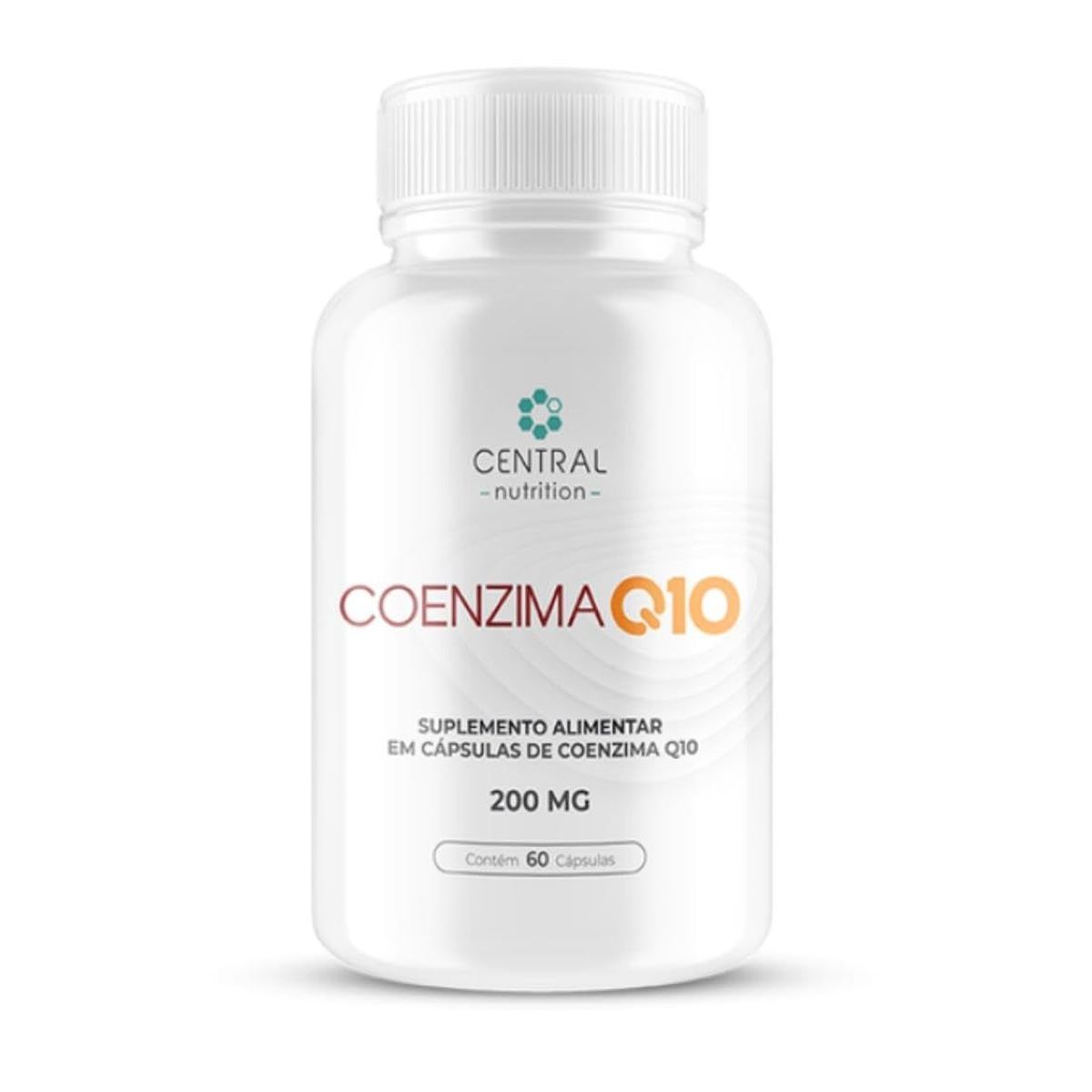 Coenzima Q10 200mg - 60 C�psulas - Central Nutrition