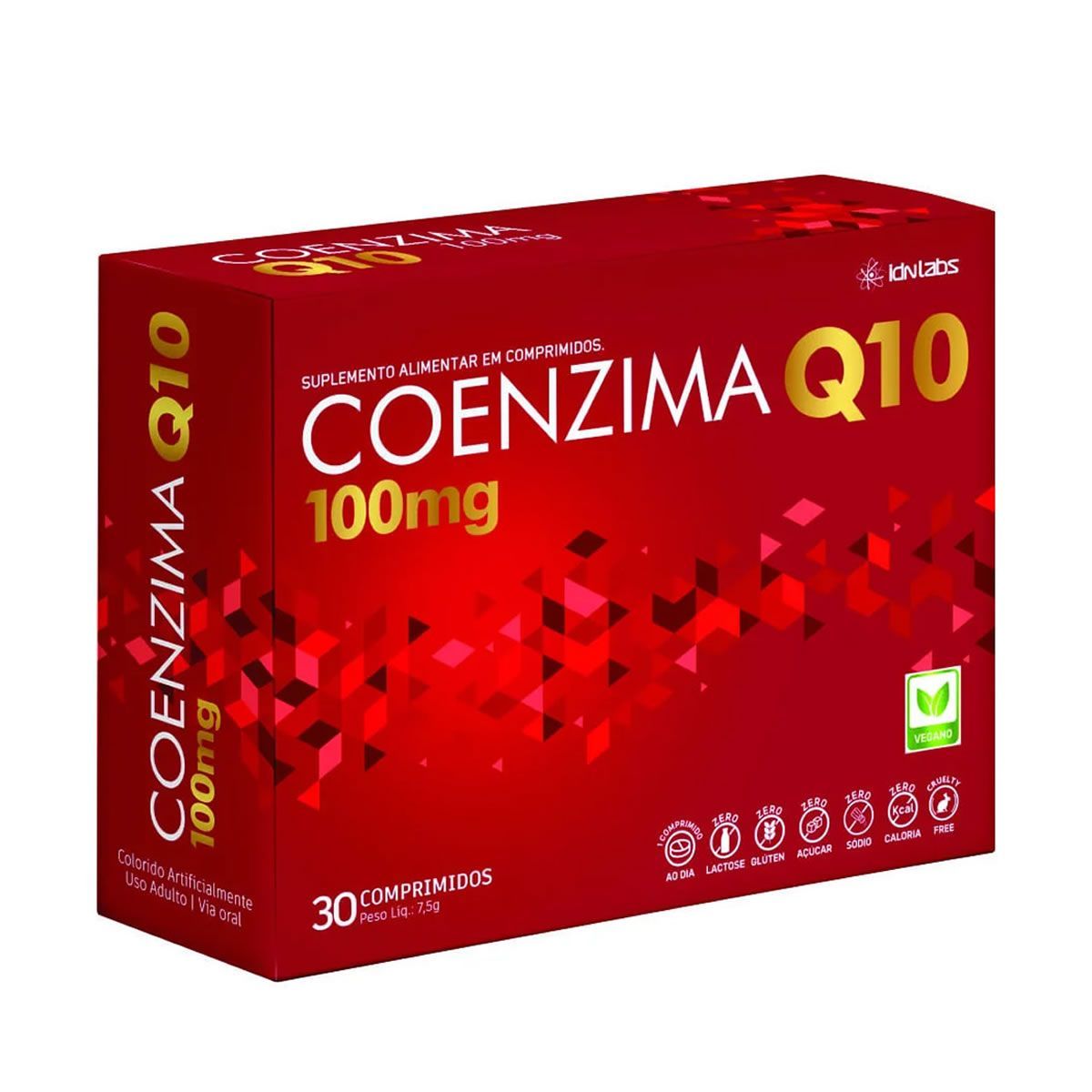 Coenzima Q10 - 30 Comprimidos - IDN Labs