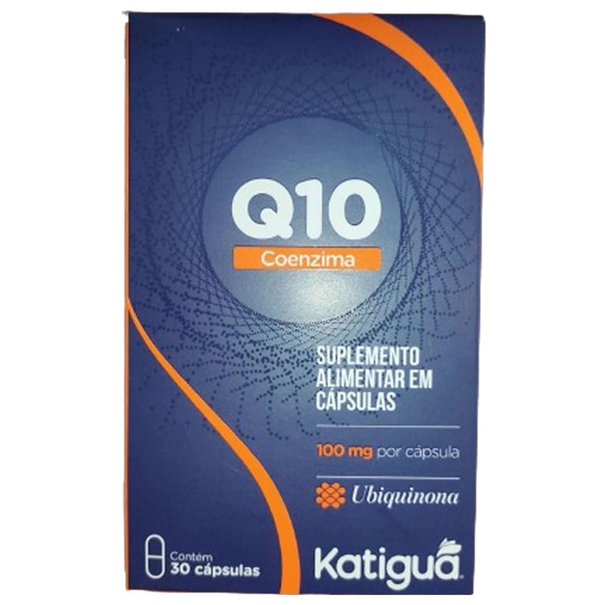 Coenzima Q10 Ubiquinona 100mg - 30 C�psulas - Katigu�