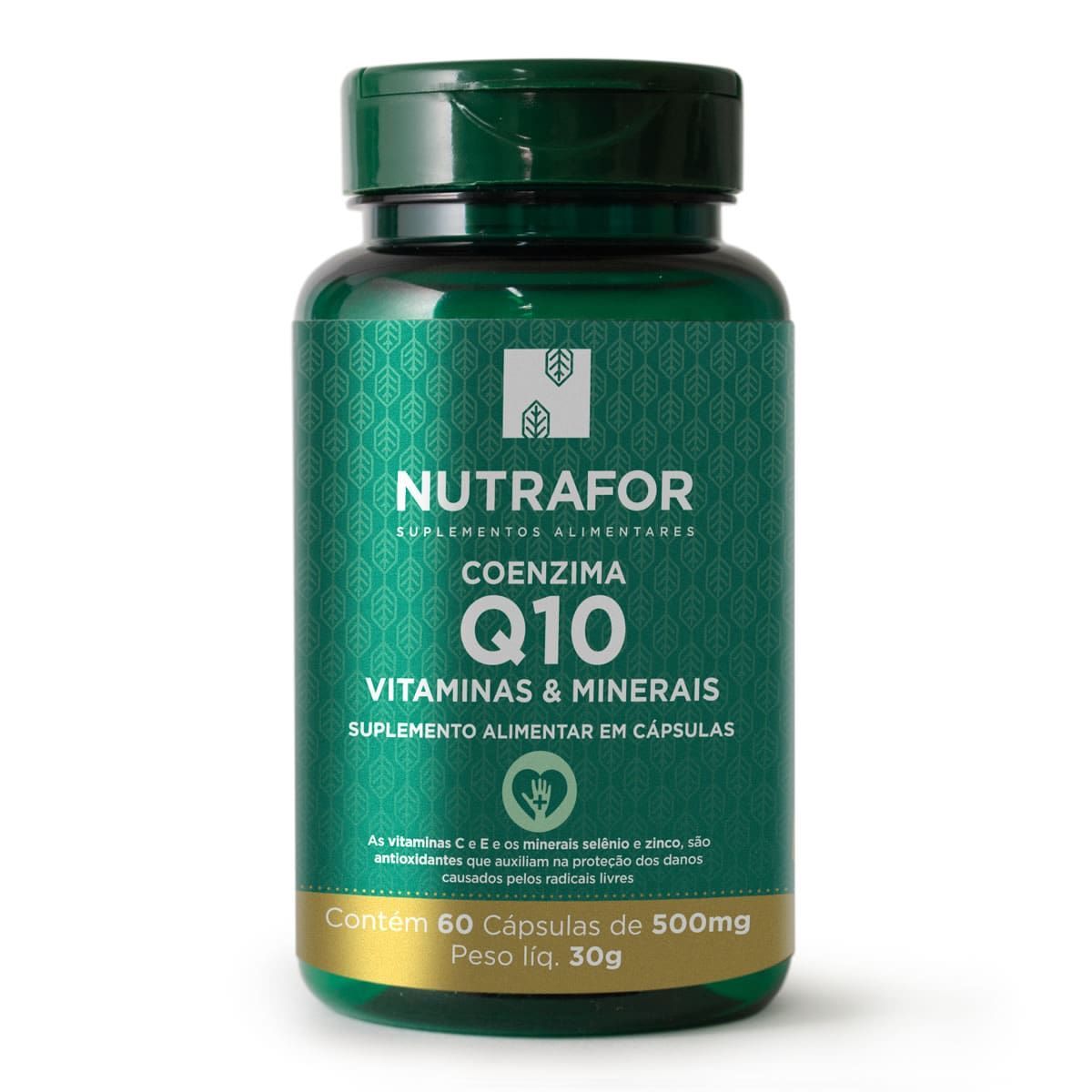 Coenzima Q10 Vitaminas e Minerais - 60 C�psulas - Nutrafor