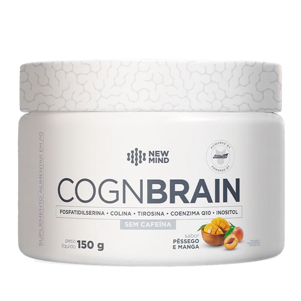 Cognbrain sem Cafe�na - 150g P�ssego e Manga - New Millen