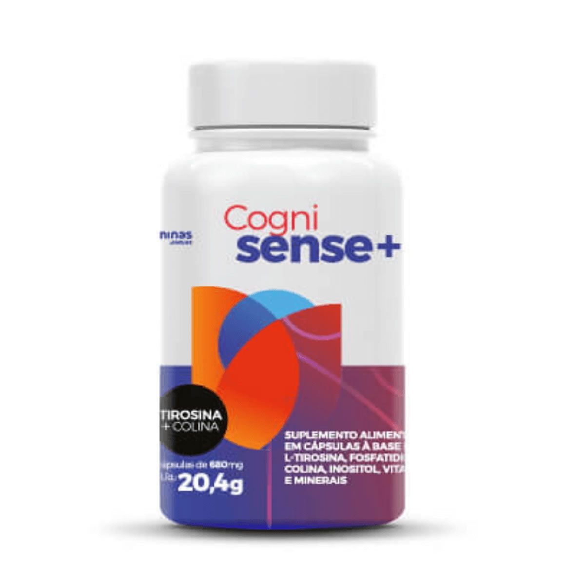 Cogni Sense+ - 60 C�psulas - Vitaminas.com.vc