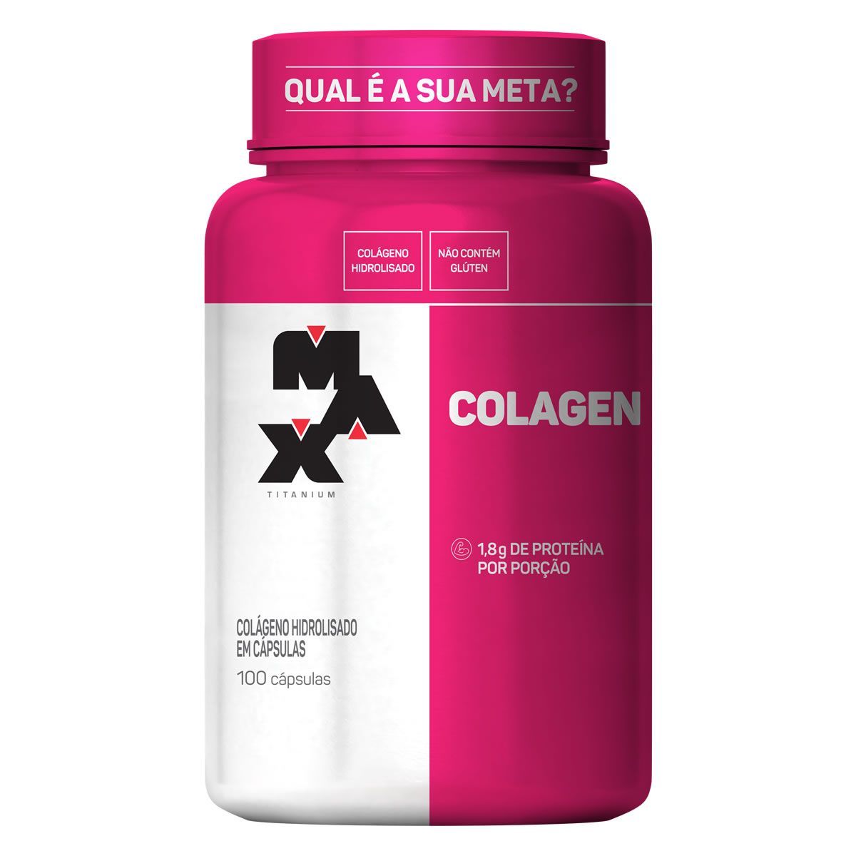Colagen - 100 C�psulas - Max Titanium