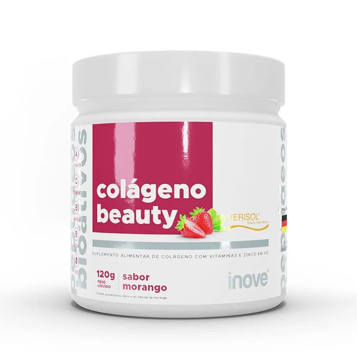 Col�geno Beauty Verisol - 120g Morango - Inove Nutrition