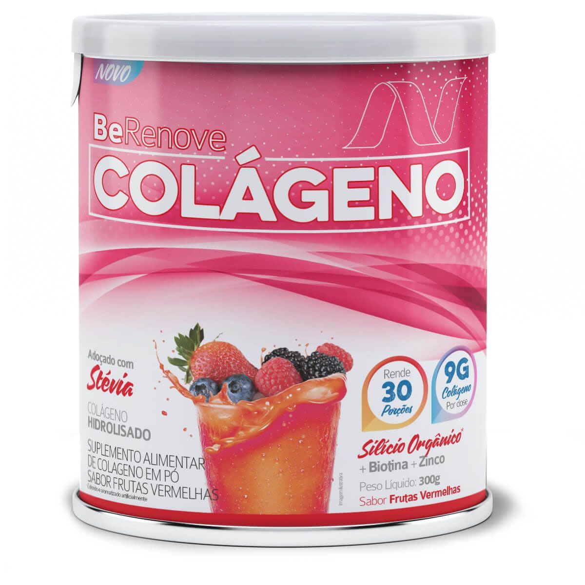 Col�geno BeRenove - 300g Frutas Vermelhas - Nutrends*** Data Venc. 30/7/23