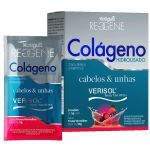 Col�geno Cabelos e Unhas Verisol - 10 Sach�s 5g Frutas Vermelhas - Katigu�