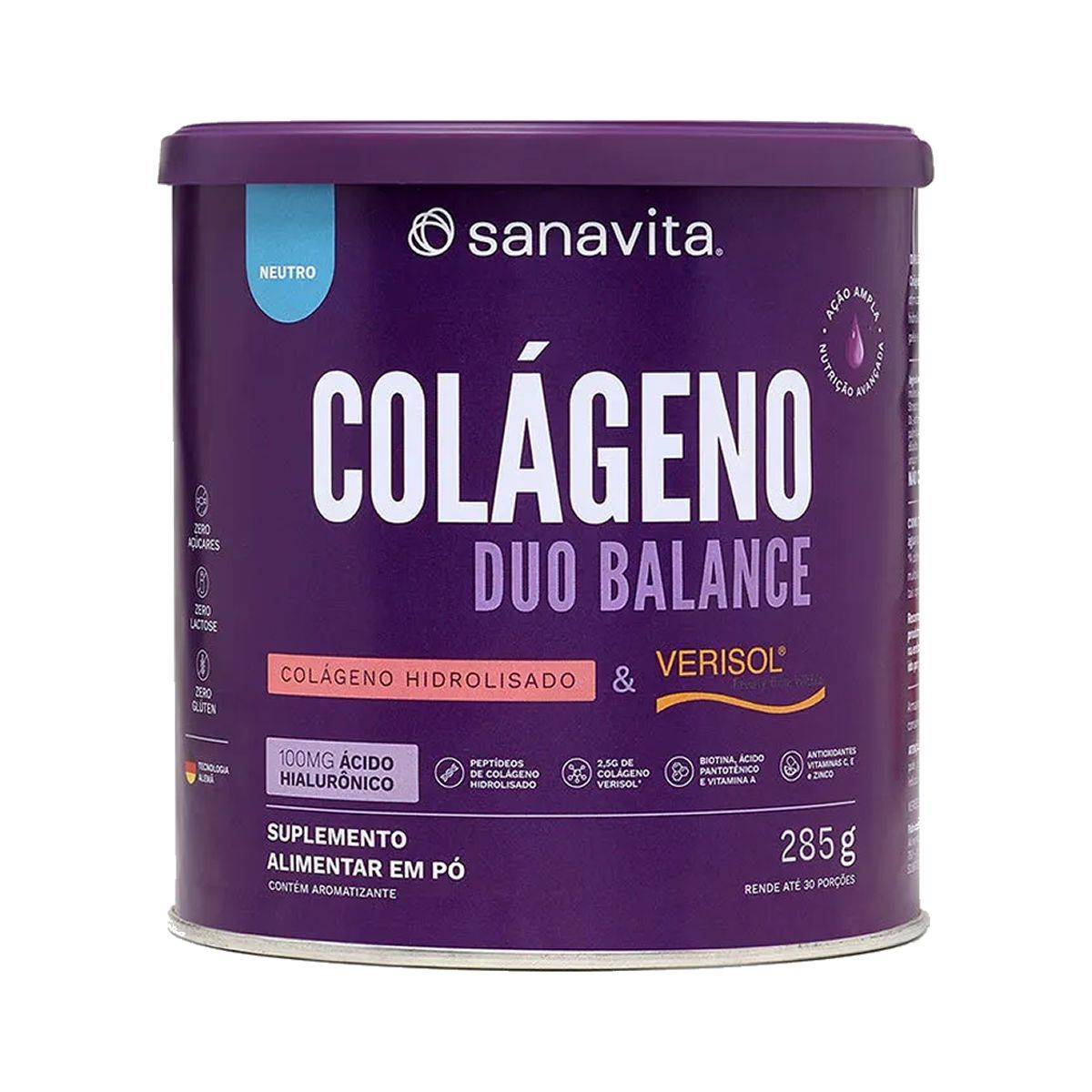 Col�geno Duo Balance - 285g Neutro - Sanavita