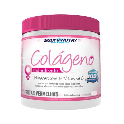 Col�geno em P� - 150g Frutas Vermelhas - Body Nutry