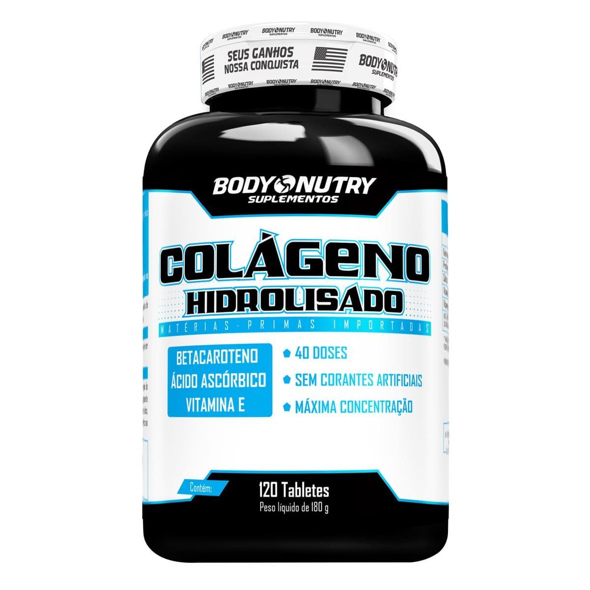 Col�geno Hidrolisado - 120 Tabletes - Body Nutry