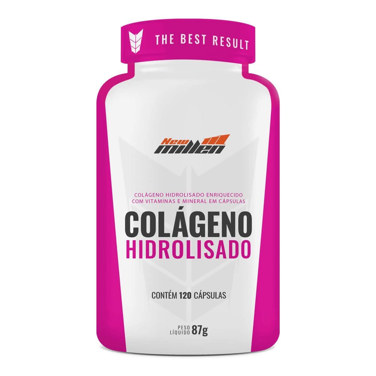 Col�geno Hidrolisado - 120 C�psulas - New Millen