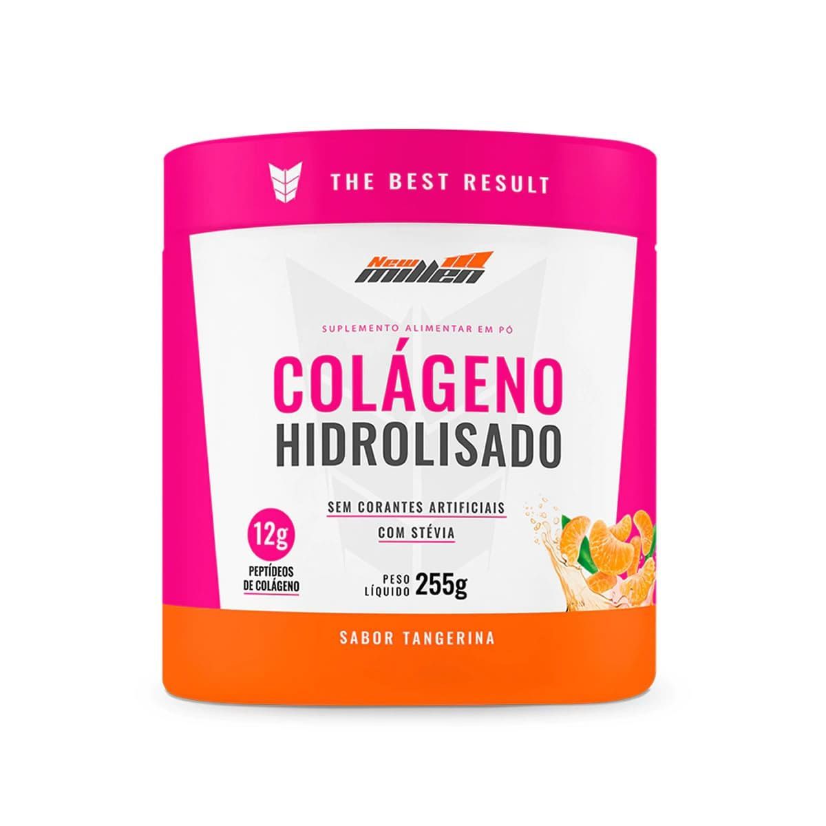 Col�geno Hidrolisado - 250g Tangerina - New Millen*** Data Venc. 22/12/2023
