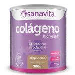 Col�geno Hidrolisado - 300g Cappuccino - Sanavita