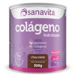 Col�geno Hidrolisado - 300g Chocolate - Sanavita