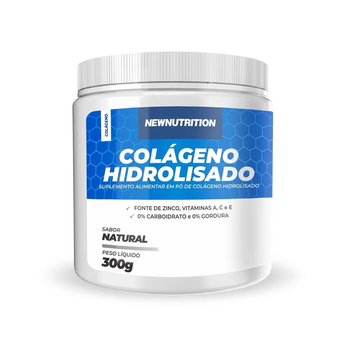 Col�geno Hidrolisado - 300g Natural - NewNutrition*** Data Venc. 30/8/23