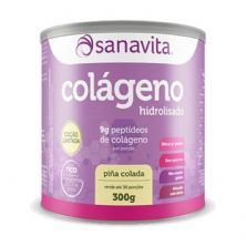 Col�geno Hidrolisado - 300g Pina Colada - Sanavita