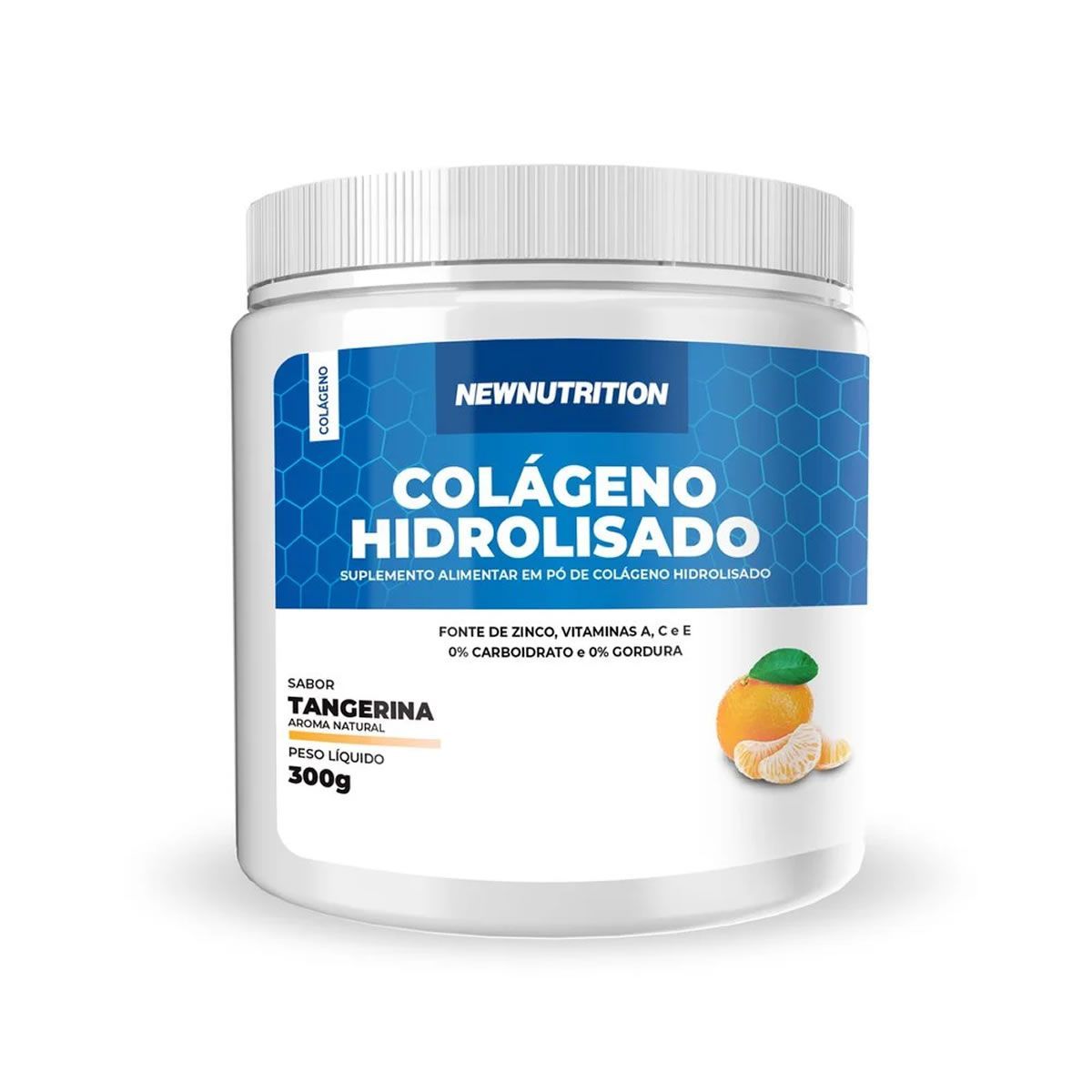 Col�geno Hidrolisado - 300g Tangerina - NewNutrition*** Data Venc. 30/04/2024