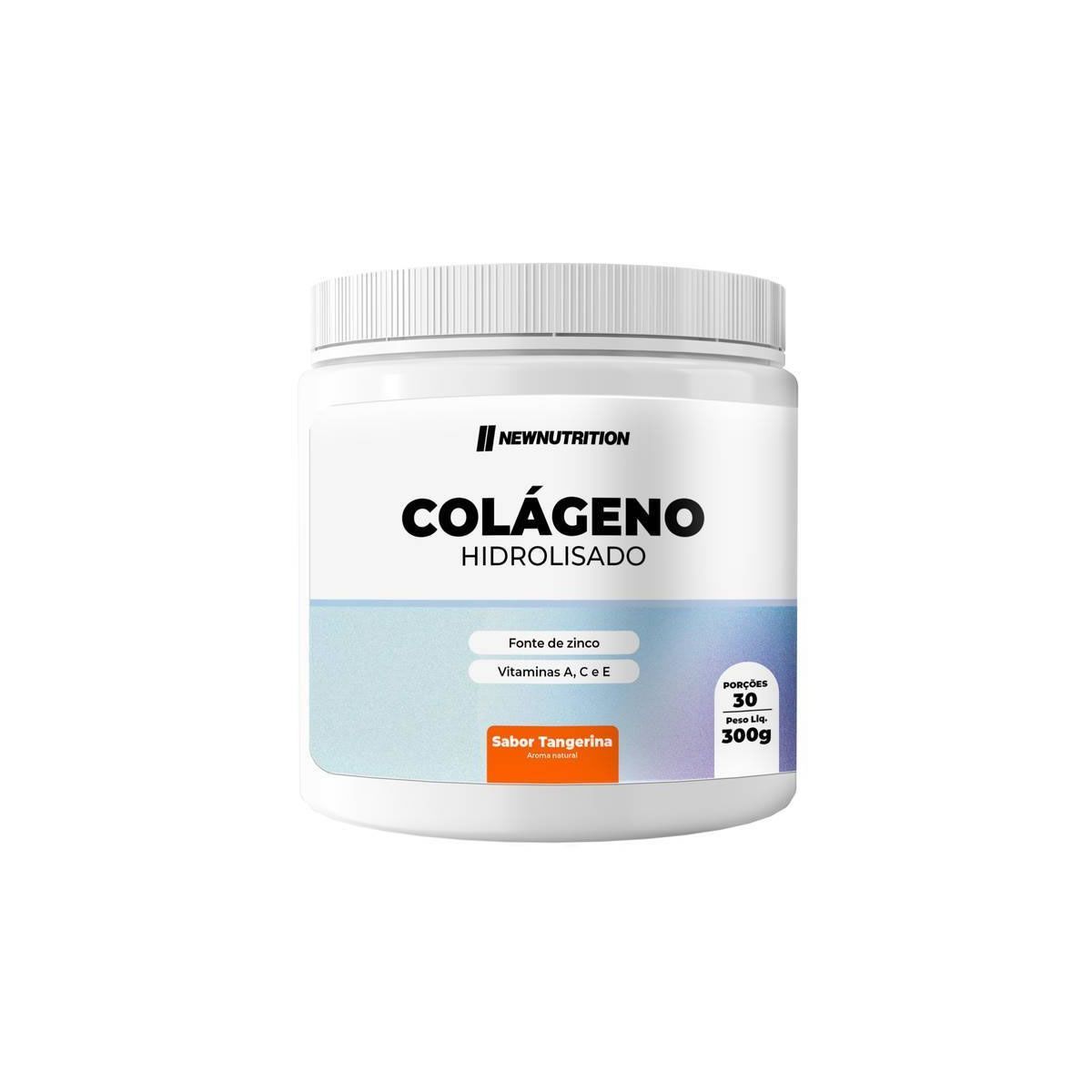 Col�geno Hidrolisado - 300g Tangerina - NewNutrition