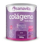 Col�geno Hidrolisado - 300g Uva - Sanavita