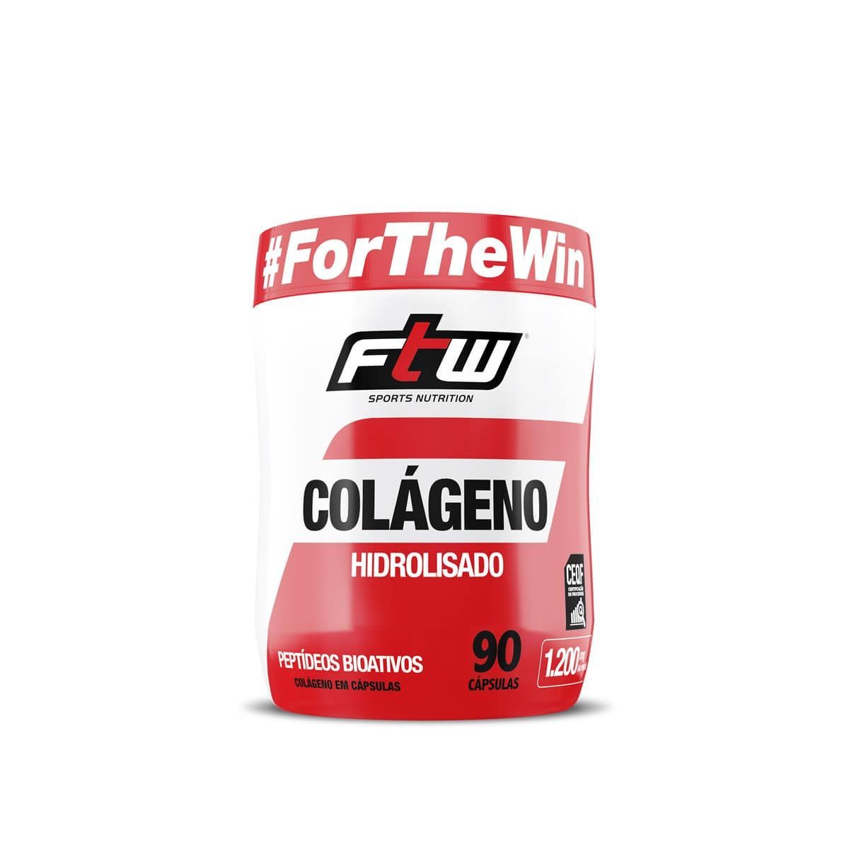 Colageno Hidrolisado - 90 C�psulas - FTW